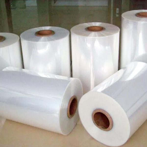 300 / 600mm Centre Folded Multi Layer Polyolefin Roll POF Shrink Wrap Film For Filter